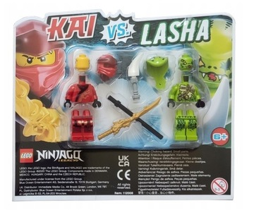 LEGO Ninjago Minifigure Polybag Blister - Kai vs. Lasha #112008