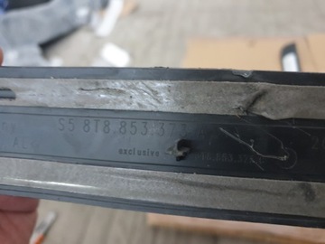 AUDI A5 8T SPORTBACK VRSTVA  LIŠTA PRAHU