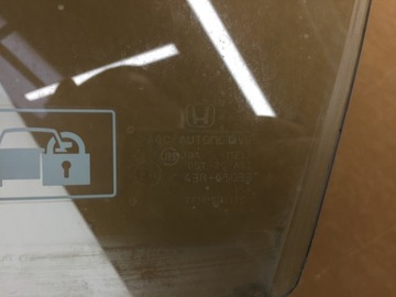 HONDA CR-Z CRZ SKLO (OKNO) DVEŘE LEVÝ