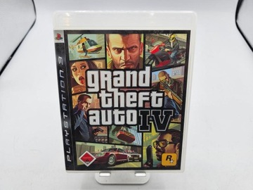 GTA GRAND THEFT AUTO IV 4 PS3