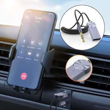 Беспроводной автомобильный адаптер Bluetooth 5.0