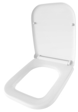 СИДЕНЬЕ ДЛЯ УНИТАЗА МЕДЛЕННО ЗАКРЫВАЮЩЕЕСЯ, С ПЕТЛЯМИ, СЪЕМНОЕ