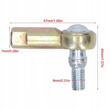 НАКОНЕЧНИК ТЯГИ 110CC QUAD DIRT 8MM