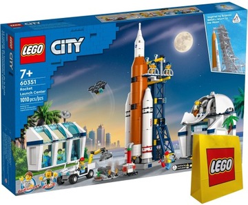 LEGO City Start rakiety z kosmodromu 60351 + torba LEGO