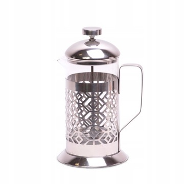 ZAPARZACZ DZBANEK Szklany do HERBATY KAWY ZIÓŁ French Press