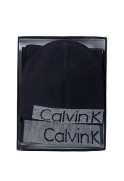 Komplet czapka szalik Calvin Klein