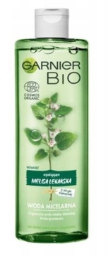 GARNIER BIO МИЦЕЛЛЯРНАЯ ЖИДКОСТЬ С МЕЛИССОМ И ЯЧМЕНЕМ ПИТАНИЕ И НОРМАЛИЗАЦИЯ