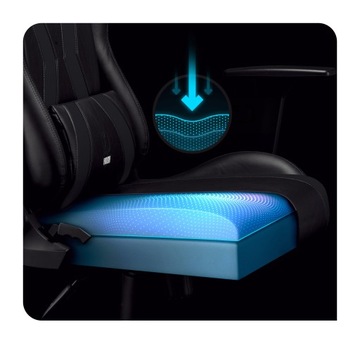 Игровое кресло Diablo X-Horn 2.0 King Size из эко-кожи, черное