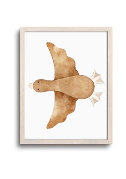 PLAKAT A4 - GĄSKI GĄSKA obrazek na ścianę