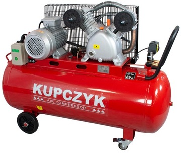 Kompresor tłokowy Sprężarka Kupczyk 200L KKT 800/200 wydajność 700 l/m