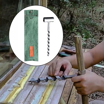 Ręczny świder do drewna Bushcraft Tools ręczny świ