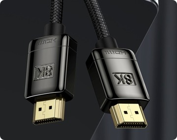КАБЕЛЬ HDMI-HDMI 2.1 BASEUS 8K 60 Гц FULL HD UHD 3D 48 ГБ 300 см