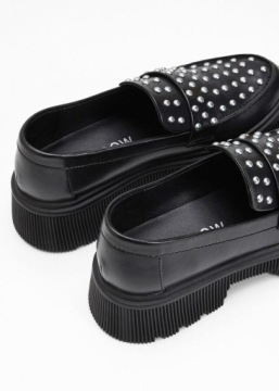 39 MOKASYNY DAMSKIE Z APLIKACJA dbh