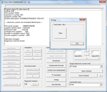 Кабель VAG Super Commander 2.9 K+CAN+TP OBD2 до 2009 г.в.