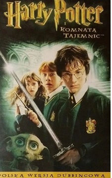 Harry Potter i Komnata Tajemnic kaseta video VHS
