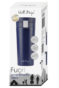 VIALLI ТЕРМОВАКУУМНАЯ СТАЛЬНАЯ КРУЖКА КОФЕ ЧАЙ FUORI КОФЕ ЧАЙ