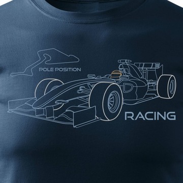 Koszulka z formułą 1 formuła 1 F1 bolidem formuły na prezent