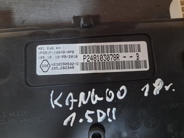 KANGOO 1.5DCI 18R PŘÍSTROJOVÁ DESKA BUDÍKY EVROPA