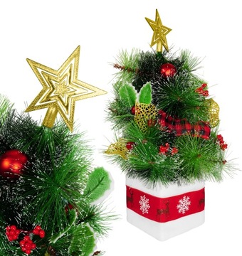 Рождественская елка рождественская украшение искусственная сосна 45 см