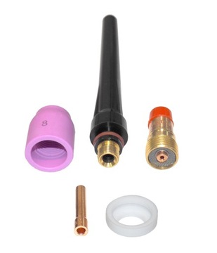 TIG 1.6 WP 17 18 soczewka elektroda spawarka dysze elektrody wolframowych 1