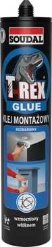 SOUDAL T-REX klej montażowy bezbarwny - 310g