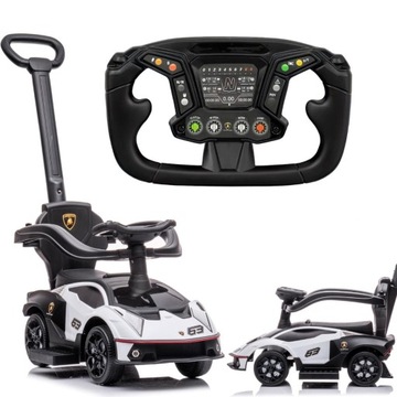 ходунки Lamborghini Essenza SCV12 для детей до года с толкачкой,