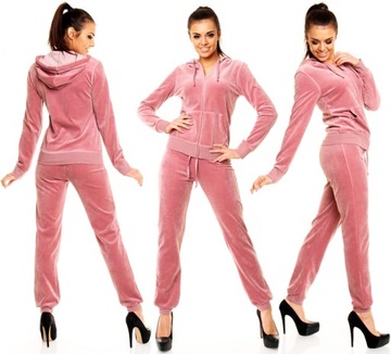 DRESY WELUROWE 8 KOLORÓW dres welurowy BR. RÓŻ 4XL