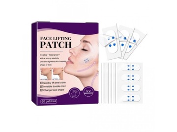 PLASTRY NACIAGAJĄCE SKÓRĘ TWARZY LIFTING 60 SZT