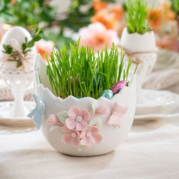 Яйцо декоративное 12 см LAURA VILLA ITALIA