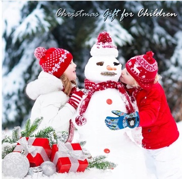 RĘKAWICZKI ZIMOWE DZIECIĘCE NARCIARSKIE NA ŚNIEG 3-5 LAT