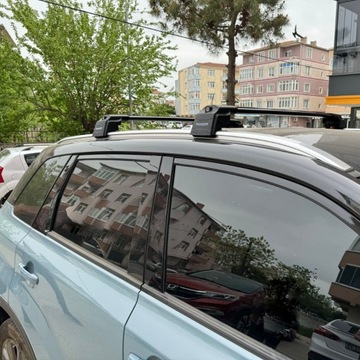 Bagażnik dachowy Thunder CHERY JAECOO 7 reling zintegrowany