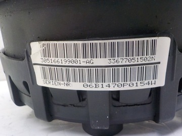 BMW 3 E90 1 E87 X1 E84 M PACKET ULOŽENÍ ŘIDIČE AIR NÁDRŽ 305166199001-AG