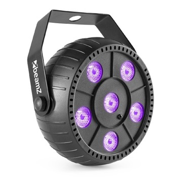 Reflektor LED Party Par PLP14 6x 1W UV