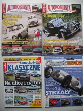 Classic Auto + Automobilista + Автомобили Польской Народной Республики - 4 выпуска 2010 г.