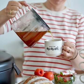 Стеклянный кувшин для чая, 1,5 л ИНТЕНСИВ