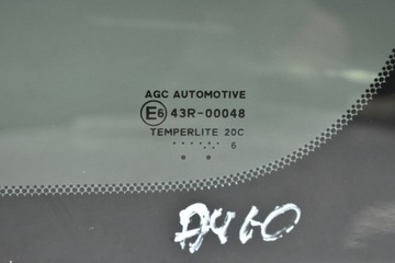 ОКНО КУЗОВА ПРАВОЕ ЗАДНЕЕ TOYOTA AYGO II 14- 3D