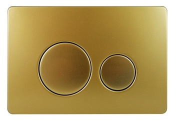 Przycisk spłukujący WC stal złoty do stelaża Geberit DUOFIX BASIC UP100
