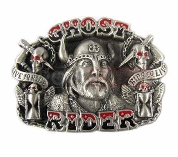 Декоративная пряжка для универсального ремня GHOST RIDER.