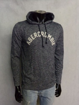 ABERCROMBIE&FITCH CIENKI SWETER Z KAPTUREM