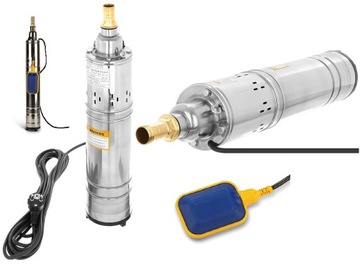 POMPA GŁĘBINOWA DO WODY Z PŁYWAKIEM DO STUDNI MOCNA WYDAJNA CICHA WĄSKA 4