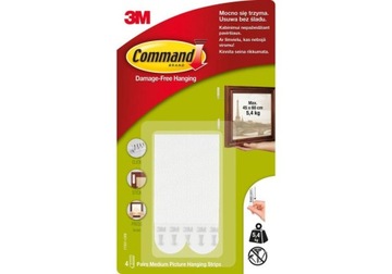 17201 PL Rzepy Command do wieszania obrazów, średn