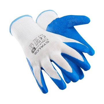 RĘKAWICE STALCO S-LATEX ROZMIAR 8 M - 1 PARA