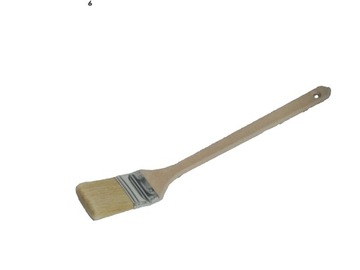 Pędzel kaloryferowy drewniany 36mm kątowy krzywak