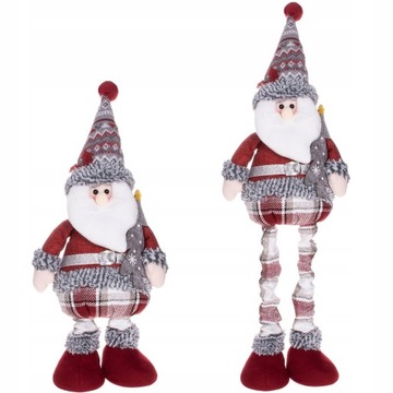 MIKOŁAJ PREZENT NA ŚWIĘTA FIGURKA ŚWIĄTECZNA 65cm