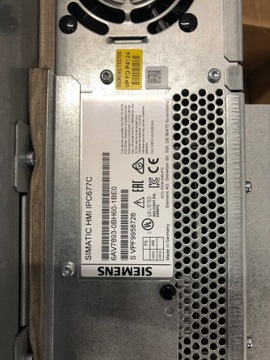 Панель Simatic HMI IPC677C 6AV7893-0BH60-1BE0