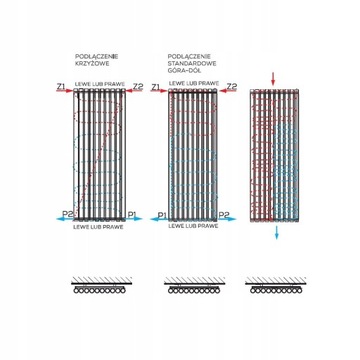 БЕЛЫЙ комнатный радиатор 900 x 735, ВУЛКАН