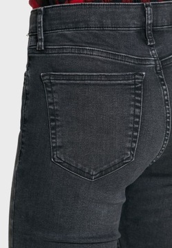 Elastyczne jeansy, rurki / TOPSHOP / W:25 L:32 / XS