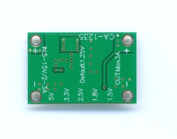 ПРЕОБРАЗОВАТЕЛЬ НАПРЯЖЕНИЯ CA-1235 ВХОД 5–15 В ВЫХОД 1,25 1,5 1,8 2,5 3,3 5 В