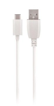 Кабель MaxLife USB Type C, 1 м, белый