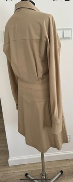 Max Mara Sportmax sukienka z wełną w kolorze camel it42 pl38 NOWA !